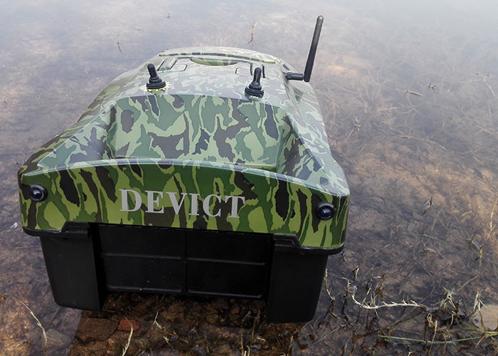 Camouflage RC boat DESS autopilot carp fishing bait boats DEVC-118