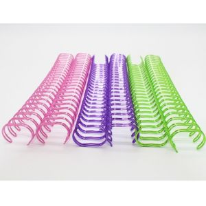 Electroplated Steel Double Loop Wire O For Calendar Binding