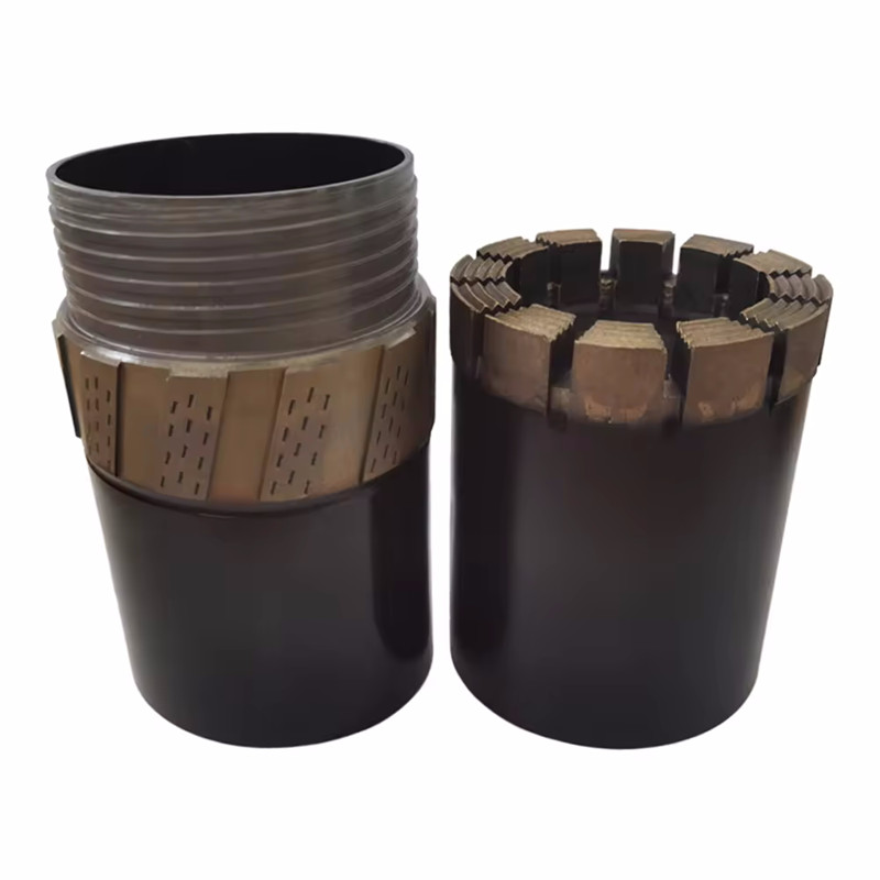 Turbo Type Waterway Impregnated Diamond Core Drill Bit (BQ, NQ, HQ, PQ, BQ3, NQ3, HQ3, PQ3)