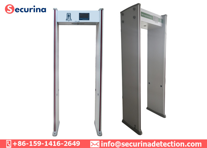 24zones Stationary Arched Metal Detector Walk Through For Firearms Bladed Weapons