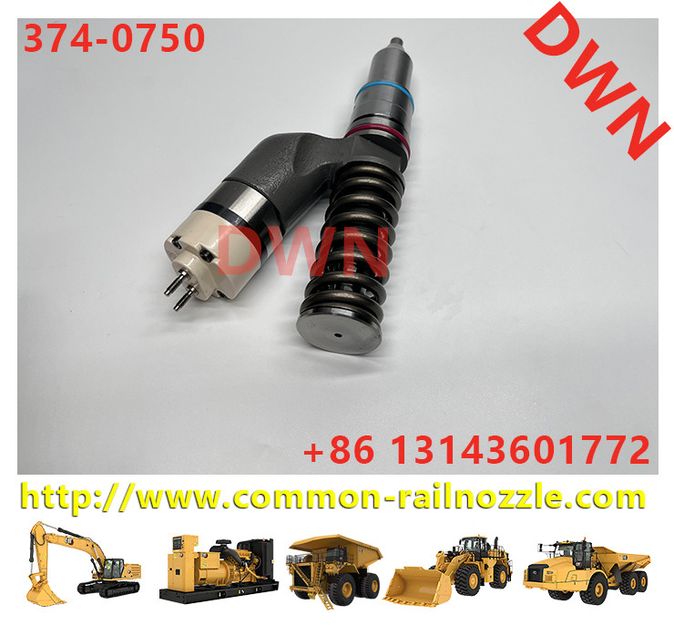 Excavator E365C Engine C15 C18 C27 Fuel Injectors GP 374-0750 C-A-T 3740750