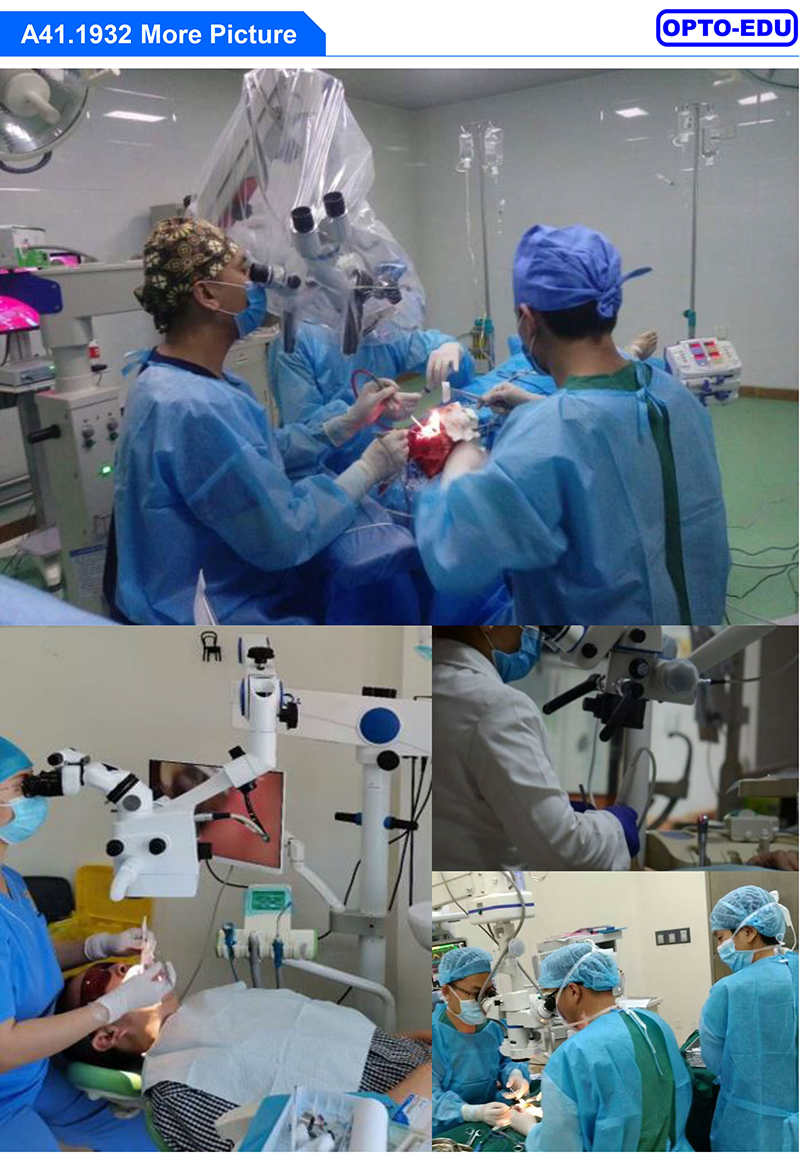 Manual Surgical Operating Microscope 3 Step 6x10x16x 6 Functions For Ophthalmology A41.1932