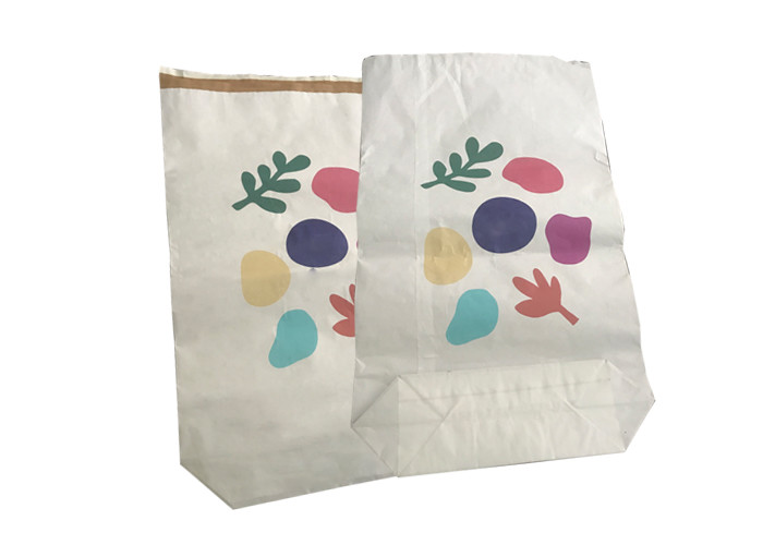Custom Square Bottom Paper Bags Food Grade for Milk Powder