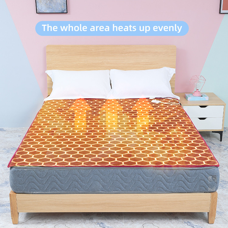 King Size Self Heating Blankets , Graphene Winter Electric Blanket