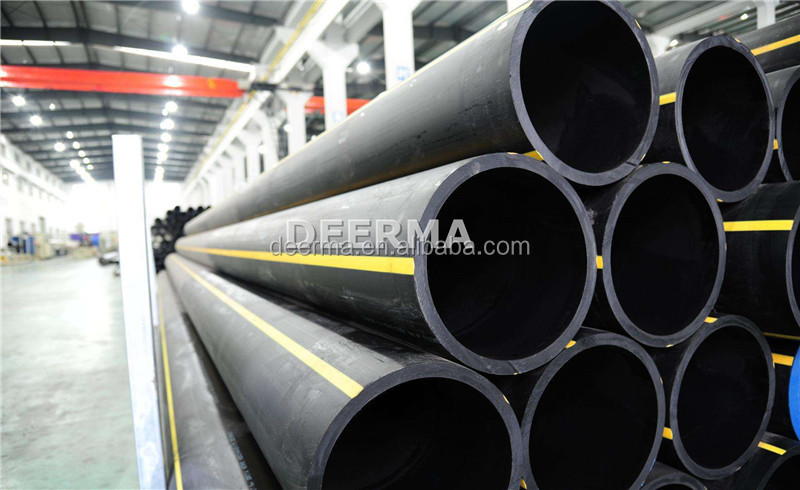OMRON Controller 250mm HDPE Pipe Making Machine for PE Water Supply Pipe Production Line