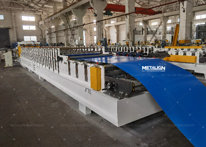 Double-Layer Chain-Driven Roll Forming Machine For Trapezoidal And Corrugated Roof Panels