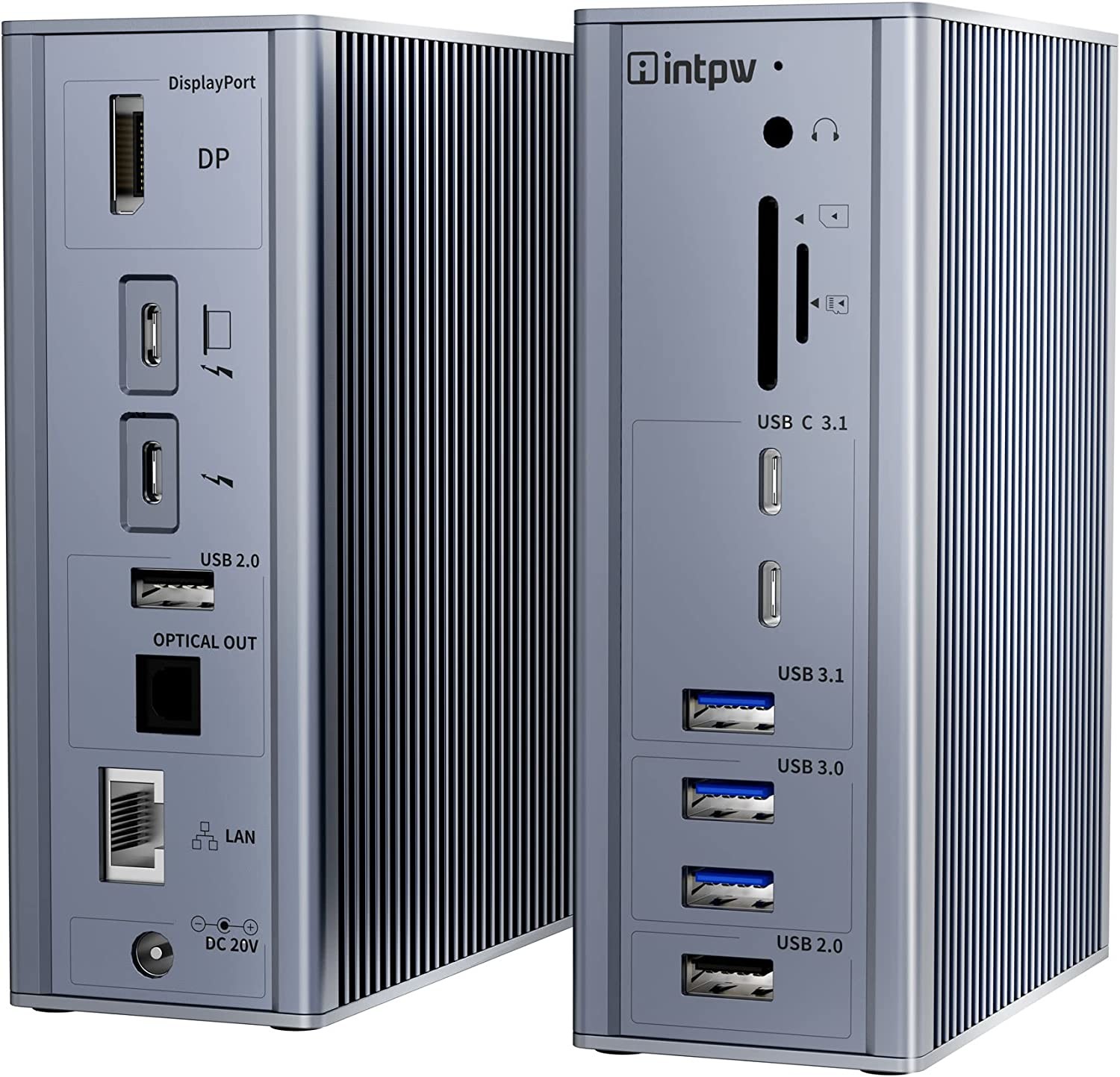 Usb C Docking Station Thunderbolt 4 HDMI 8K 60Hz USB4 40Gbps 20 Multi Port Type C PD Rj45 HUB USB C 3.2 Gen 2