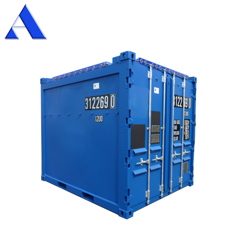 10ft DNV 2.7-1 Standard Open Top Dry Container with Tarpaulin Cover Steel Offshore Container Certified by BV and CSC