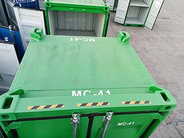 6ft DNV 2.7-1 Standard Cargo Carrying Units CCU Closed Drilling Box 6 feet Mini Offshore Container Sling Set Optional