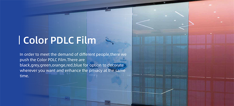 Self-Adhesive Pdlc Film Roll UV Proof Smart Glass Film For Window