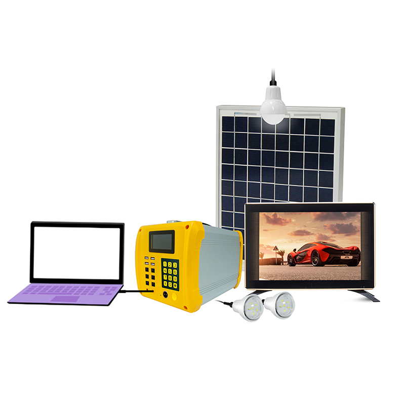 100 watts 200w 500w africa off grid paygo technology pay as you go portable solar home generator system kit with tv