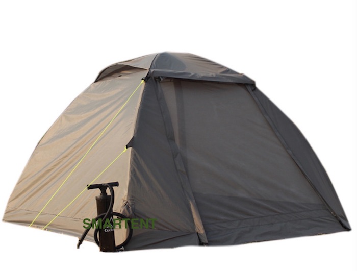 Single Layer White Inflatable Camping Tent 210X210X150cm Blow Up Tents 3000mm