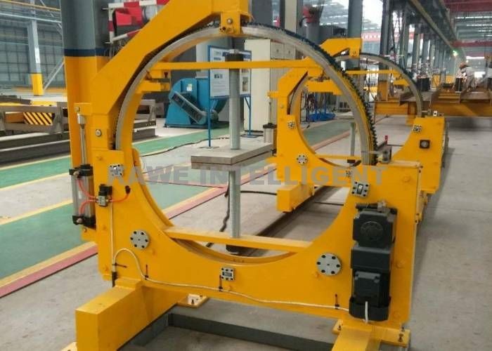 KAWE 10 Ton H Beam Automatic Welding Machine ISO9001