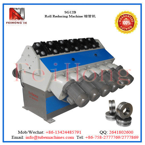 12 station rolling machine for heating elements