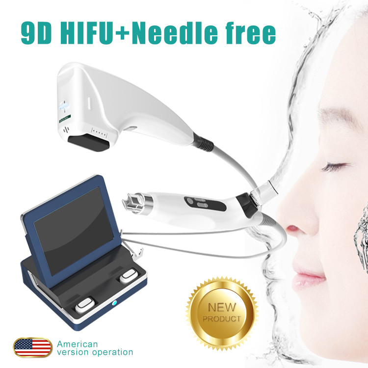 MultiFunction Fractional Microneedle RF 9D HIFU Face Lifting Machine