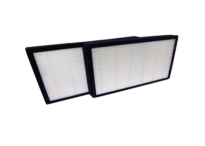 High Air Flow Hepa Filter For Home Furnace , White Custom High Temp Filter
