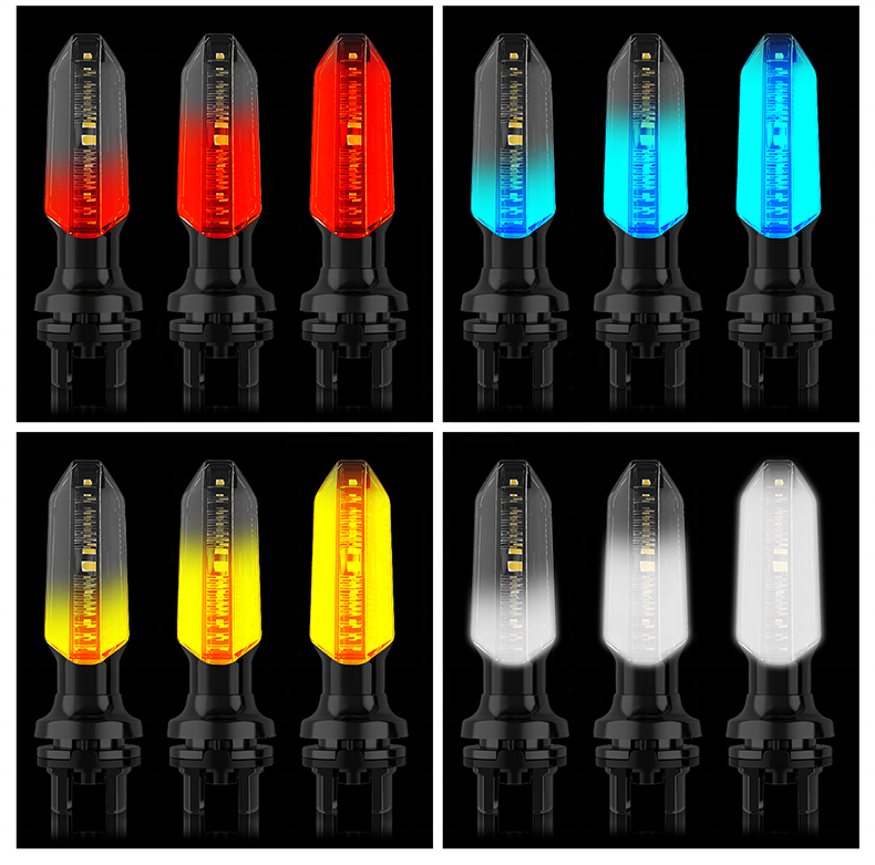 DC12V Voltage ABC PC Material YAYE Water Lamp Motorcycle Turn Signal Indicators Light