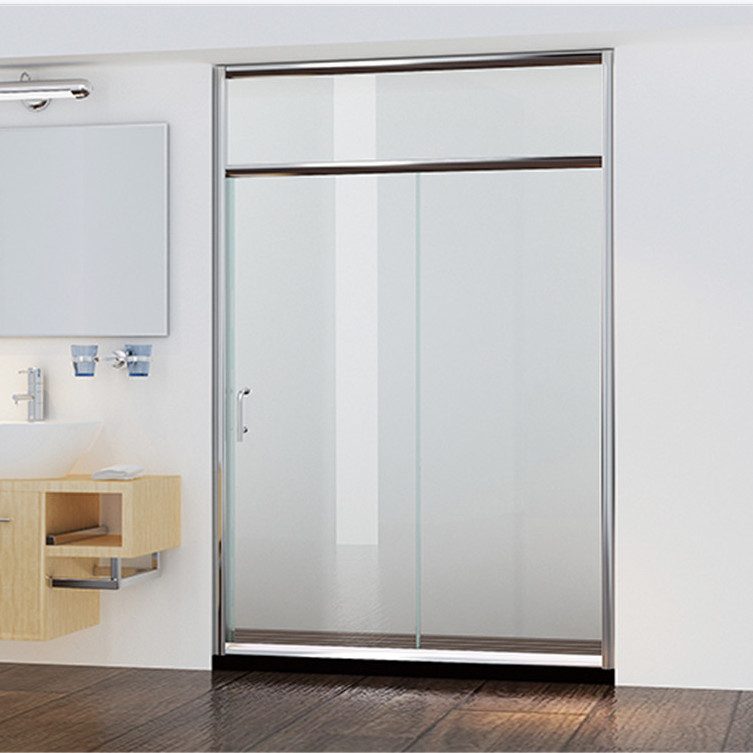 Custom Arch Tempered Glass Bifold Bath Glass Shower Enclosure Ss Door
