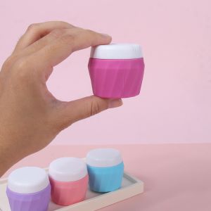 30ml Leak Proof Silicone Travel Jar with Screw Lid