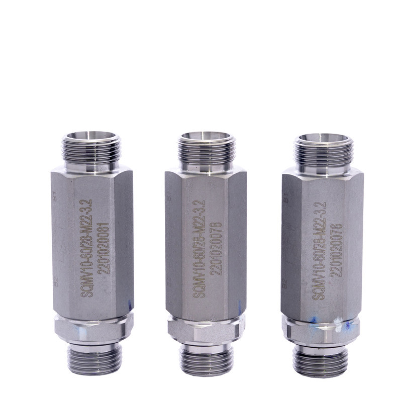 Solenoid Hydraulic Throttle Valve Steel / Iron One Way Flow Valve