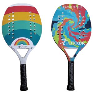 Carbon Beach Racket Padel EVA Face Raqueta Elastic Material With Bag