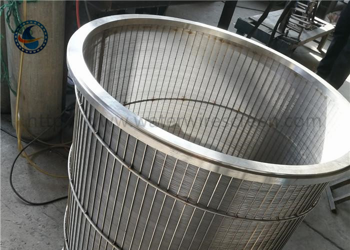 304 Stainless Steel Tube Well Water Filter Johnson V Wire Screen For Water Treatment