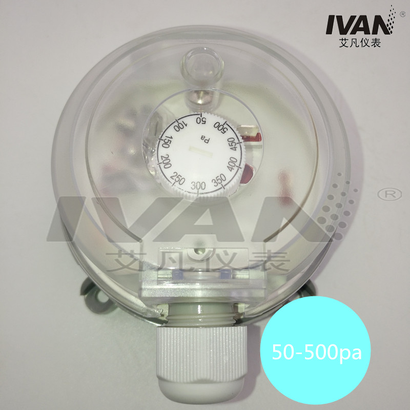 Customized Support Plastic Adjustable Differential Pressure Switches for B2B Industry