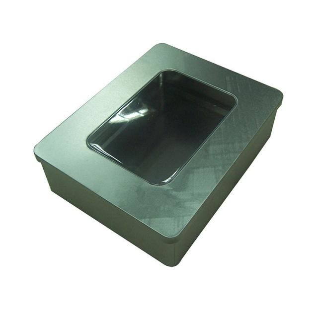 Chocolate Tin Celebrations Chocolate Box With PET Window On Top , Coated With A Fine Layer