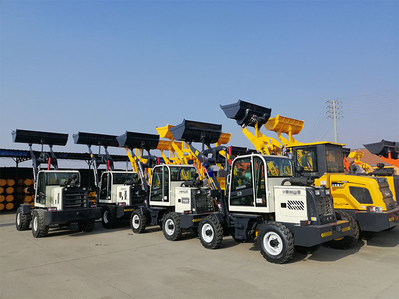 1ton Front End Loader For Sale ET918 Mini Loader With Quick Coupler CE Certificate