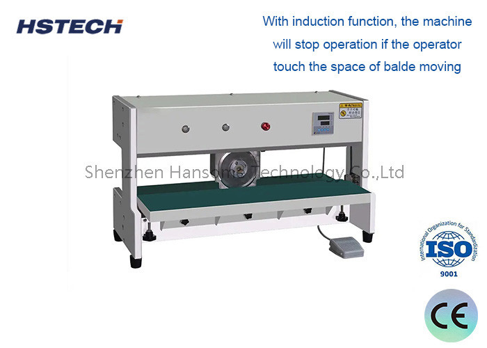 High Rank V-Cut Blade Miving PCB Separator PCB Depaneling Equipment With 400mm Length