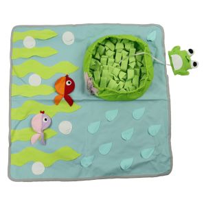 Eco Friendly Pet Sniffing Mat Portable Feeding Activity Enrichment Dog Sniffing Pad Rug