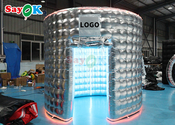 Party Events Automatic Inflatable 360 Photo Booth Enclosure Backdrop