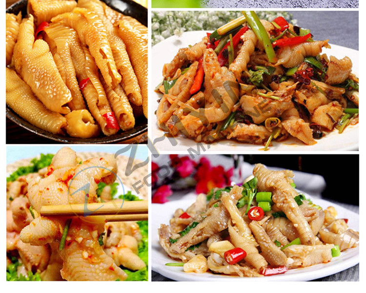 Chicken Feet Deboning Machine Electric Boneless Chicken Feet Opening Machine