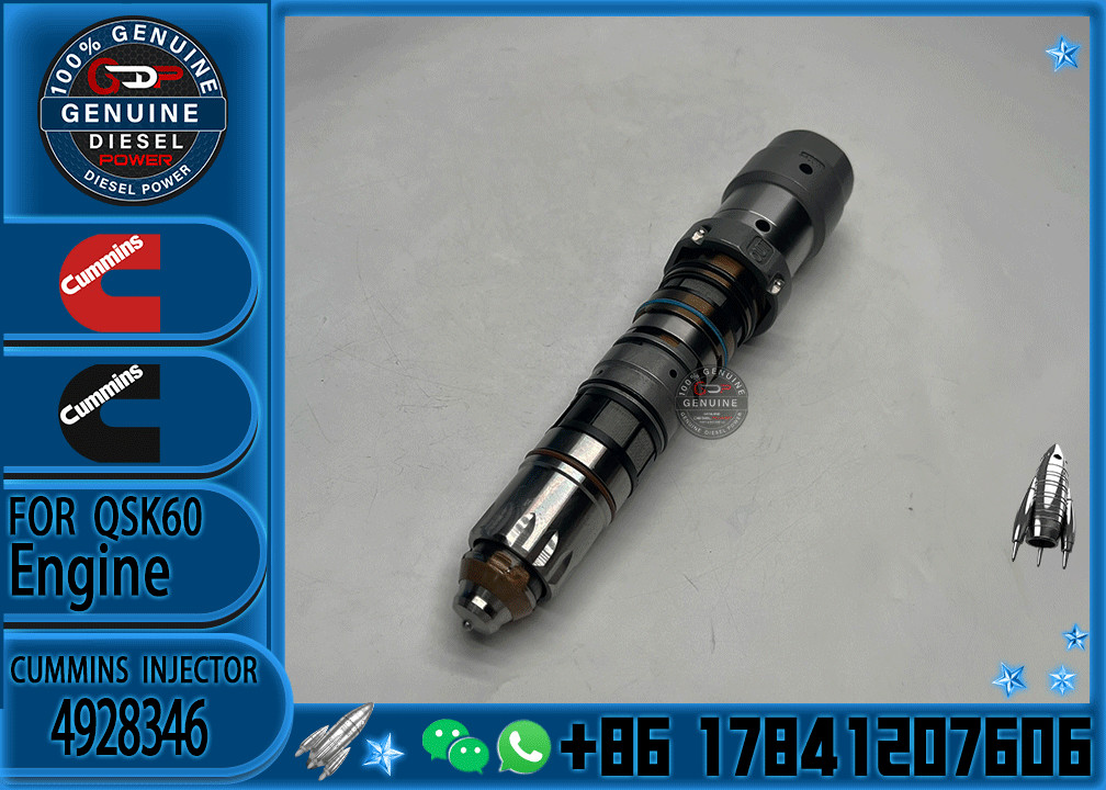 QSK23 QSK45 QSK60 Diesel Engine Common Rail Injector 4902828 4088428 4326780 4326781 4928346