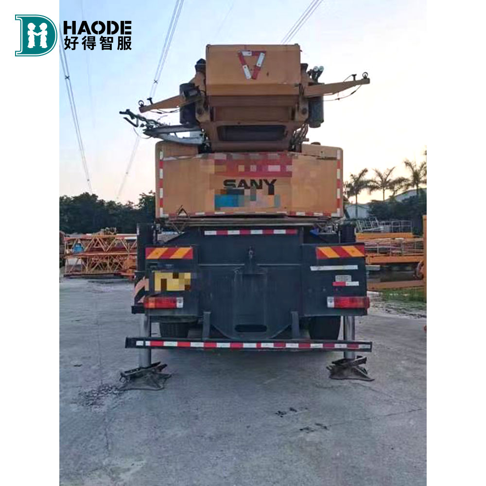 Used Sany Diesel Heavy Hydraulic Truck Crane 100 Ton Lifting Machine STC1000