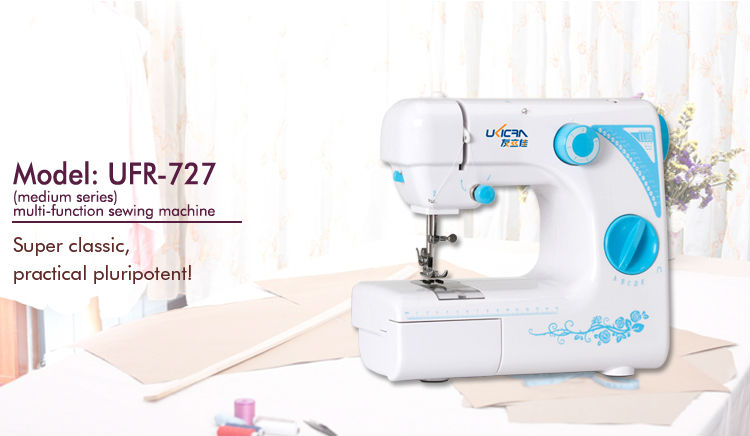 Max. Sewing Thickness 2.5mm Household Mini Textile Sewing Machine for Garment Shops