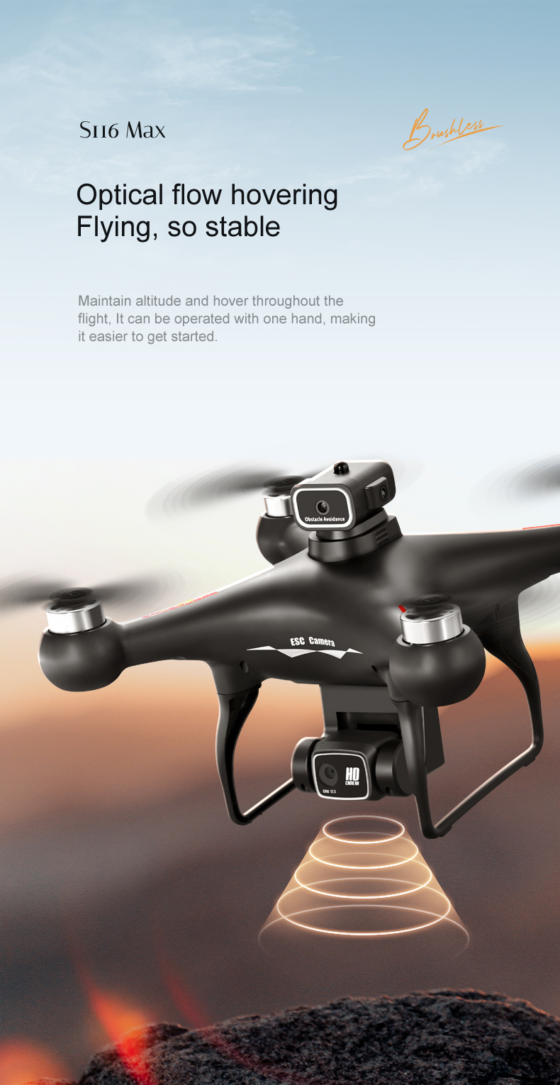 15 Mins Flight Time Professional Fpv RC Quadcopter with HD Dual Camera 2.4G Wifi Obstacle Avoidance and APP Remote Control