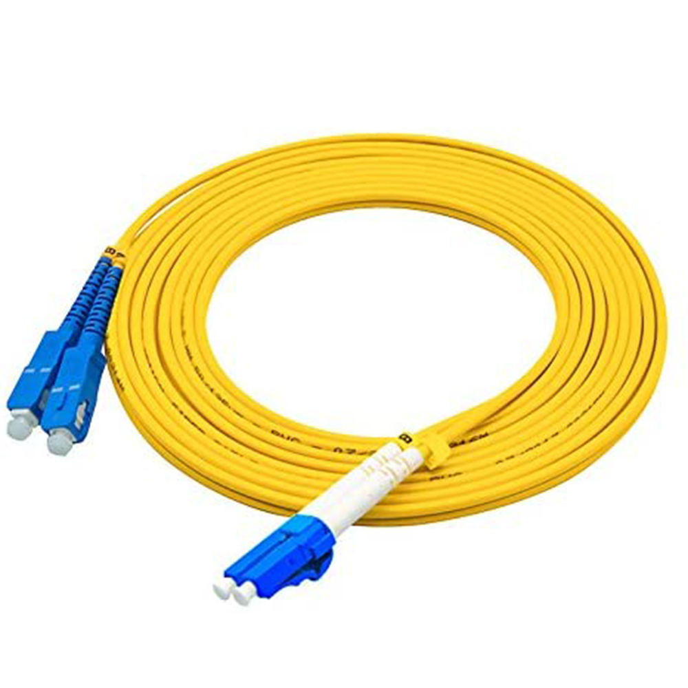 Tight Buffer Simplex Network Patch Cord Indoor Single Mode Fiber Optic Cable 10m G657A