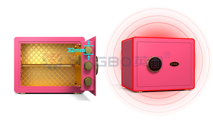 Colorful Home Safe Box Fingerprint Lock Security Safe Box YB/SC-25#---30#
