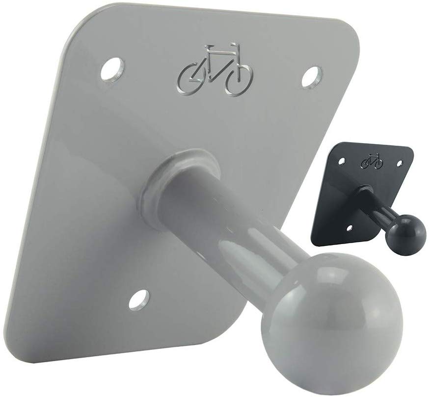 Power Coating Carbon Steel Bicycle Carrier Wall Mount Includes Screws and Dowels