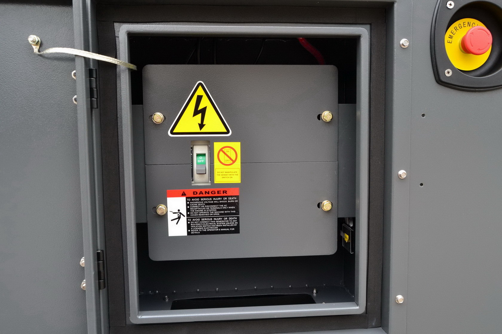 Water Cooling 400V 36KW Cummins Silent Diesel Generator Set