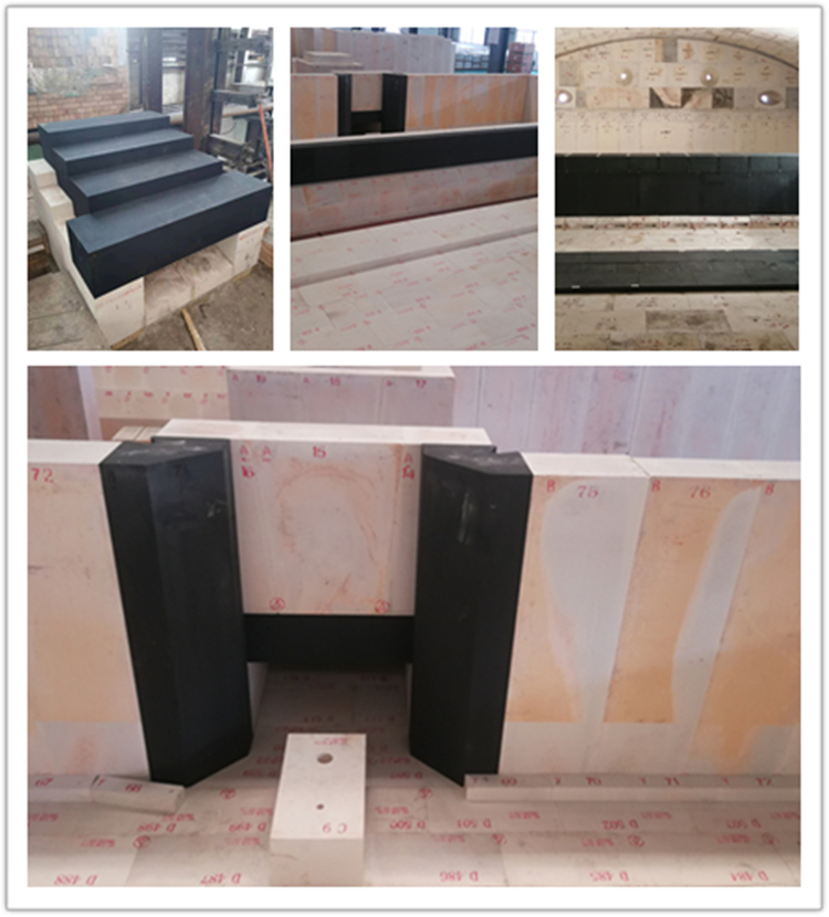 Glass Furnace Key Part Alkali Resistant Chrome Bricks with 3-40% Al2O3 and 50-93% CrO