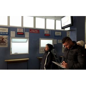 Bank Service Center Waiting Room 4 Rows Queue Token Number Dot Matrix LED Main