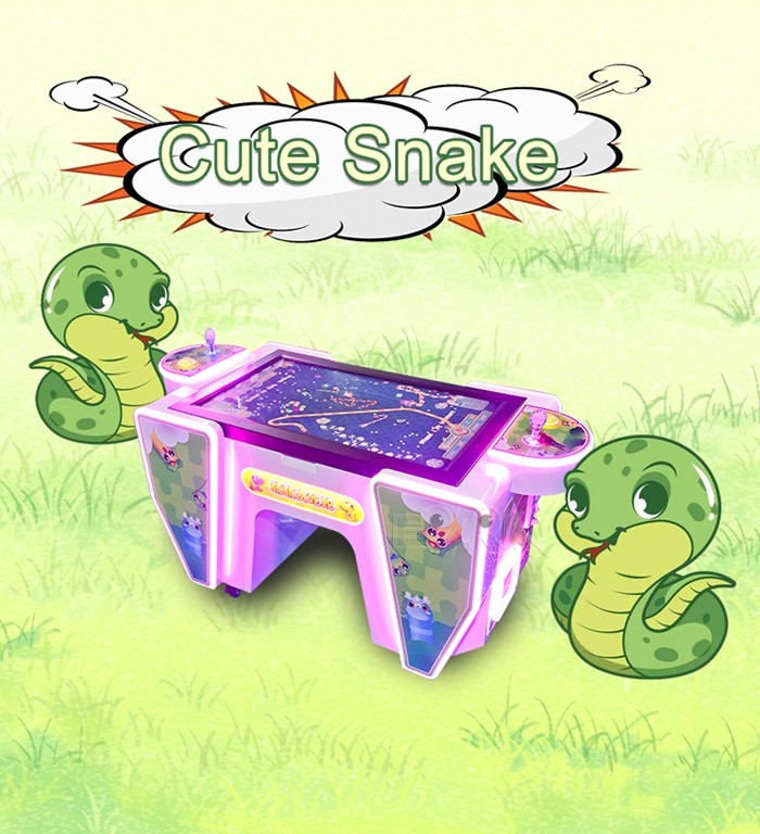 Fun Two Player Arcade Amusement Game Machines Cute Snake Cards Or Lottery Tickets