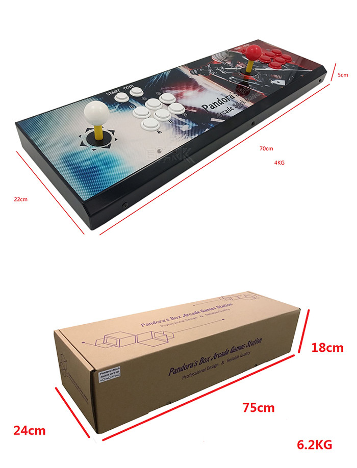 Hardware Plastic Pandora Game Console With Pause Function