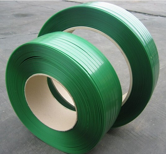 Quality Green embossed&smooth polyester strapping manufacturer for sale