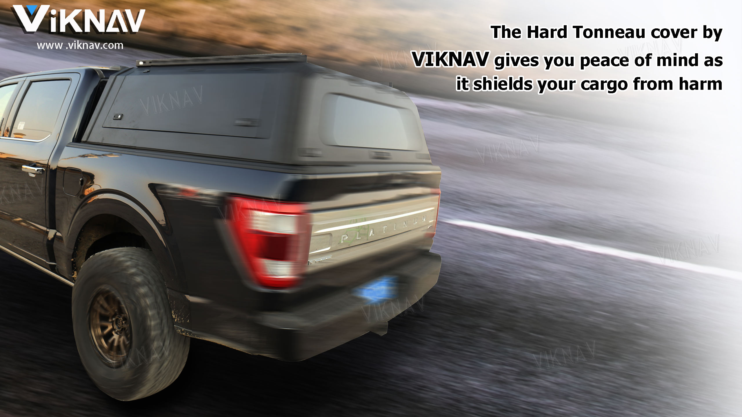 Viknav Suitable for Ford Raptor F150 modified trunk lid high cover pickup truck accessories