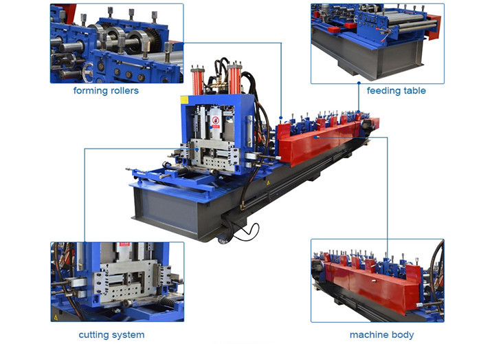 Escalator and Hollow Lift Guide Rail Roll Forming Machine