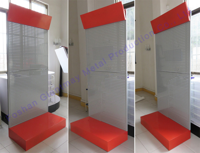 Professional Accessories Display Pegboards Stand Metal Tool Rack