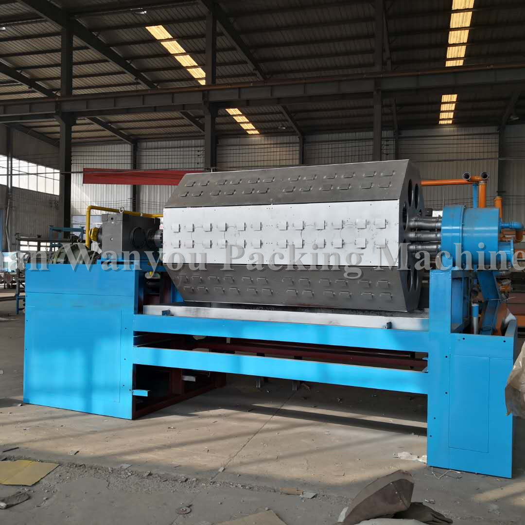 Waste Cardboard 5000pcs Per Hour Egg Carton Machine